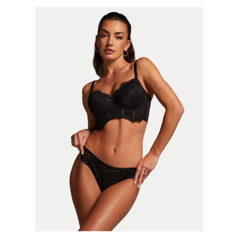 Hunkemöller Podprsenka Push-up Arabella 204628 Čierna Hunkemoller