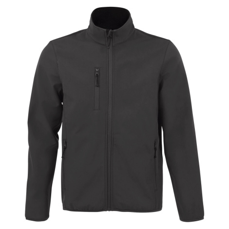 SOĽS Radian Men Pánska softshell bunda SL03090 Uhľovo sivá