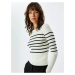 Koton Knitted Sweater Long Sleeve Crew Neck