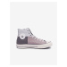 Pink-Grey Mens Ankle Sneakers Converse Chuck 70 Crafted Patchwo - Men