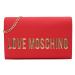 Love Moschino Taška cez rameno  zlatá / červená