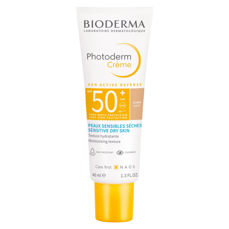 Bioderma Photoderm Krém svetlý SPF 50+ 40 ml