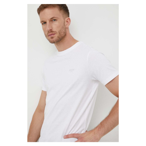 Bavlnené tričko Joop! biela farba, jednofarebné, 30025786