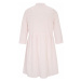 Vero Moda Petite Košeľové šaty 'SISI'  svetloružová / biela