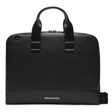 Calvin Klein Taška na laptop Modern Bar Slim Laptop Bag Mono K50K511529 Čierna