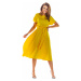 Žlté šaty A296