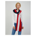 White-red women's scarf Tommy Hilfiger - Women