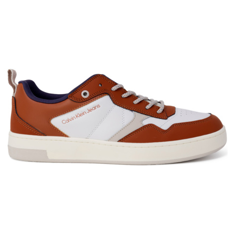 Calvin Klein Jeans  YM0YM00824 - BASKET CUPSOLE LACEUP HIKING  Módne tenisky Hnedá