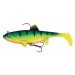 Fox rage gumová nástraha replicant wobble uv firetiger - 14 cm 55 g