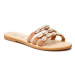 Manebi Šľapky Leather Sandals S 0.1 Y0 Hnedá