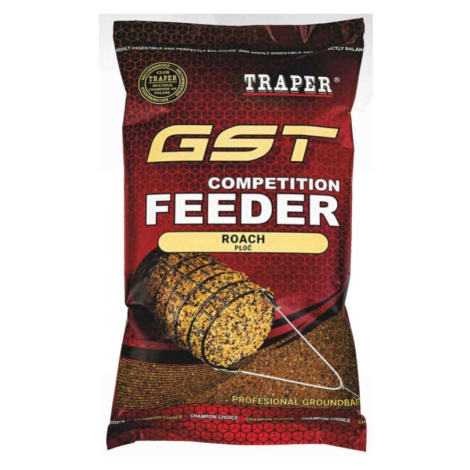 Traper krmítková zmes gst competition feeder plotica čioerne 1 kg