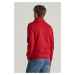 MIKINA GANT SACKER RIB HALF ZIP DRAGON RED