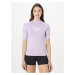 ROXY Funkčné tričko  purpurová / šedobiela