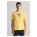 TRIČKO GANT REG ARCHIVE SHIELD SS T-SHIRT DUSTY YELLOW