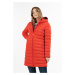 DreiMaster Maritim Zimný kabát  červená / biela