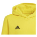 adidas ENT22 HOODY Y juniorská futbalová mikina, žltá, veľkosť