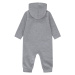 Jordan JDB HBR Jumpman Hooded Coverall Carbon Heather - Detské - body Jordan - Sivé - 65A594-GEH