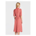 Morgan Košeľové šaty 222-RANISA Ružová Regular Fit
