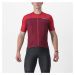 CASTELLI Cyklistický dres s krátkym rukávom - UNLIMITED ENTRATA - červená