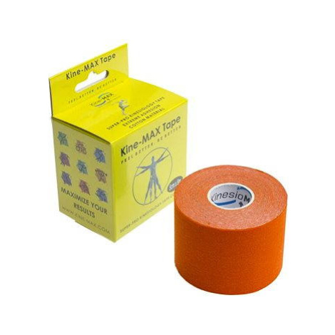 KineMAX SuperPro Cotton kinesiology tape oranžová