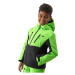 Chlapčenská lyžiarska bunda 4F JUNIOR TECHNICAL JACKET-JAW23TTJAM300-41N-GREEN NEON