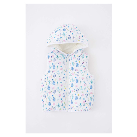 DEFACTO Baby Girls Water Repellent Hooded Inflatable Vest