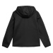 Chlapčenská turistická softshellová bunda 4F JUNIOR SOFTSHELL JACKET M041-20S-DEEP BLACK