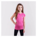 PROGRESS EQ GIRA GIRL SS Dievčenské jazdecké tričko, ružová, veľkosť