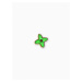 Ombre Clothing Men's lapel pin flower A227 Green