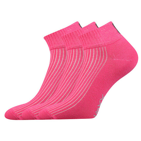 VOXX ponožky Setra magenta 3 páry 108395