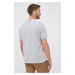 Bavlnené tričko Michael Kors šedá farba, jednofarebné