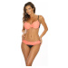 KORALOVO-ČIERNE PUSH-UP BIKINY RAFAELA FLAMINGO M-622 (6)