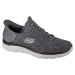 Tmavosivé nazúvacie tenisky Skechers Slip-Ins: Summits - Key Pace 232469-CCBK