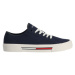 Tommy Hilfiger TOMMY JEANS LOW CUT WMNS CANVAS Dámske nízke tenisky, tmavo modrá, veľkosť