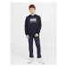 Jack&Jones Junior Mikina Logan 12254120 Tmavomodrá Standard Fit