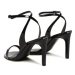 Calvin Klein Sandále Stilleto Sandal 90 - Patent HW0HW01632 Čierna