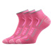 Voxx Rex 11 Unisex športové ponožky - 3 páry BM000000596300100456 ružová