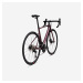 Dámsky cestný bicykel EDR CF Shimano 105 12 rýchlostí bordový