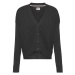 Tommy Jeans Kardigán - TJW ESSENTIAL RIB CARDIGAN čierny