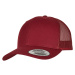 Retro Trucker Cap Cranberry