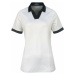 Callaway Womens Short Sleeve V-Placket Colourblock Brilliant White Polo košeľa