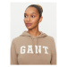 Gant Mikina Reg Graphic Hoodie 4200742 Béžová Regular Fit