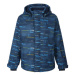 Chlapčenská lyžiarska bunda COLOR KIDS Ski jacket AOP, AF 10.000, dried tobacco