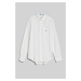 KOŠEĽA GANT REG HONEYCOMB TEXTURE SHIRT WHITE