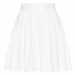 NA-KD Trapézová sukňa Pleated 1018-006831-0001-581 Biela Regular Fit
