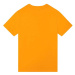 Detské bavlnené tričko Dkny oranžová farba, s potlačou