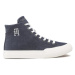 Tommy Hilfiger Sneakersy Th Hi Vulc Premium FM0FM04542 Tmavomodrá