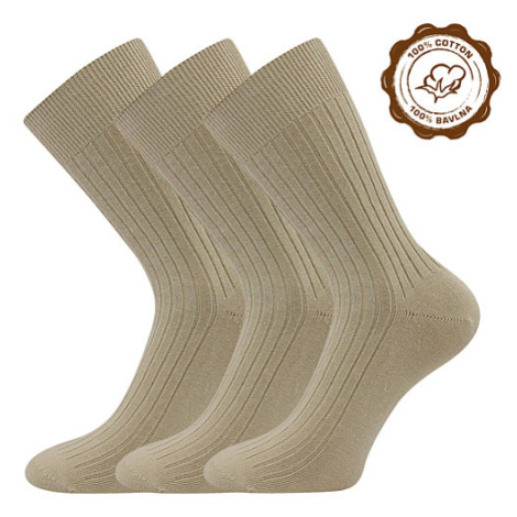 Ponožky LONKA Zebran beige 3 páry 119488