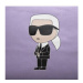 KARL LAGERFELD Kabelka 230W3015 Fialová