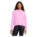 Under Armour Dámska mikina Rival Terry Crew Pink  XSXS